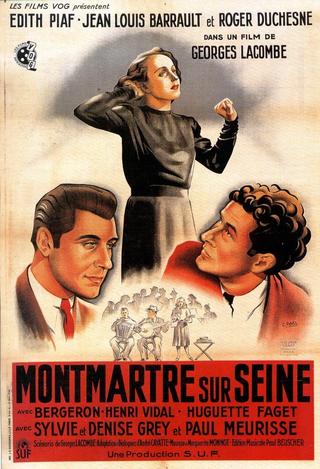 Montmarte on the Seine poster