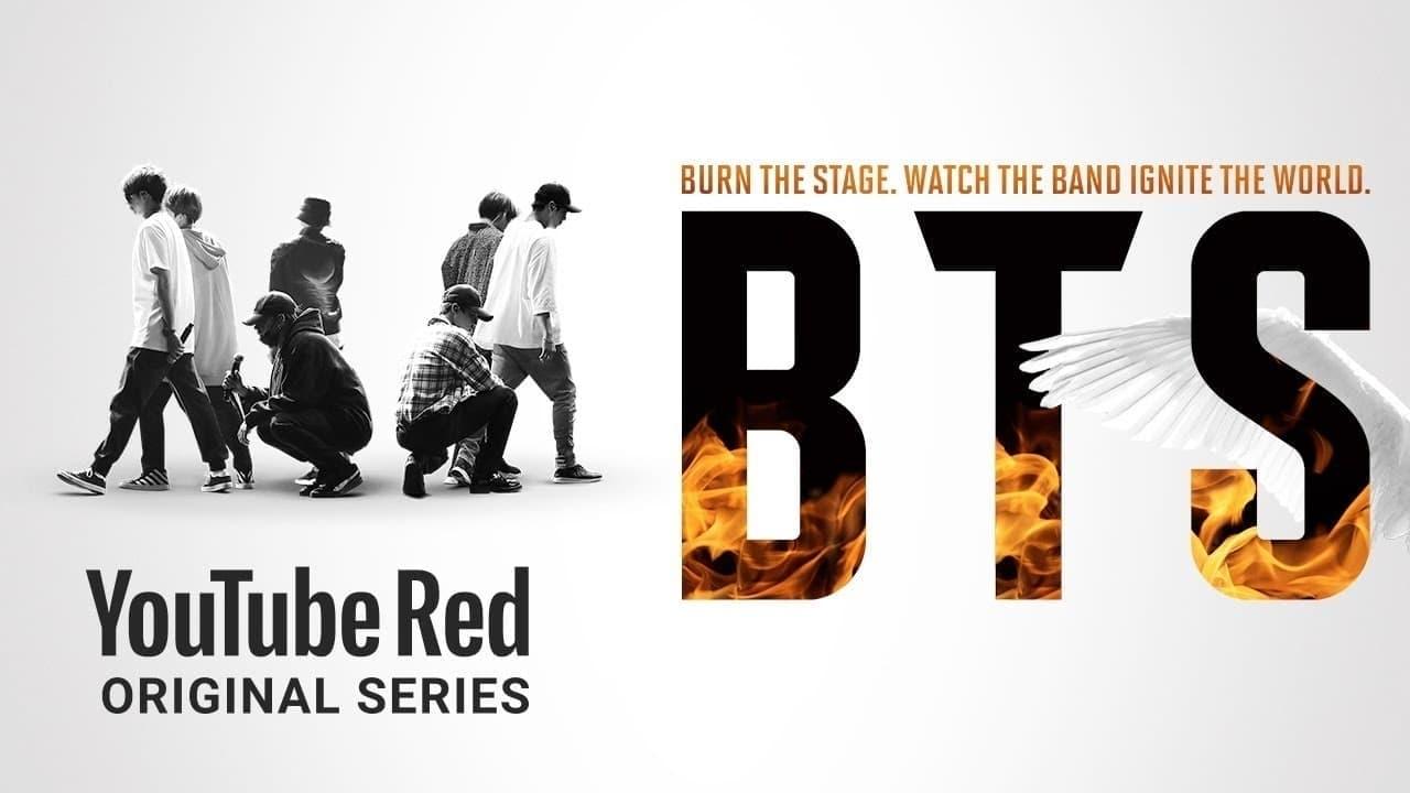 BTS: Burn the Stage backdrop