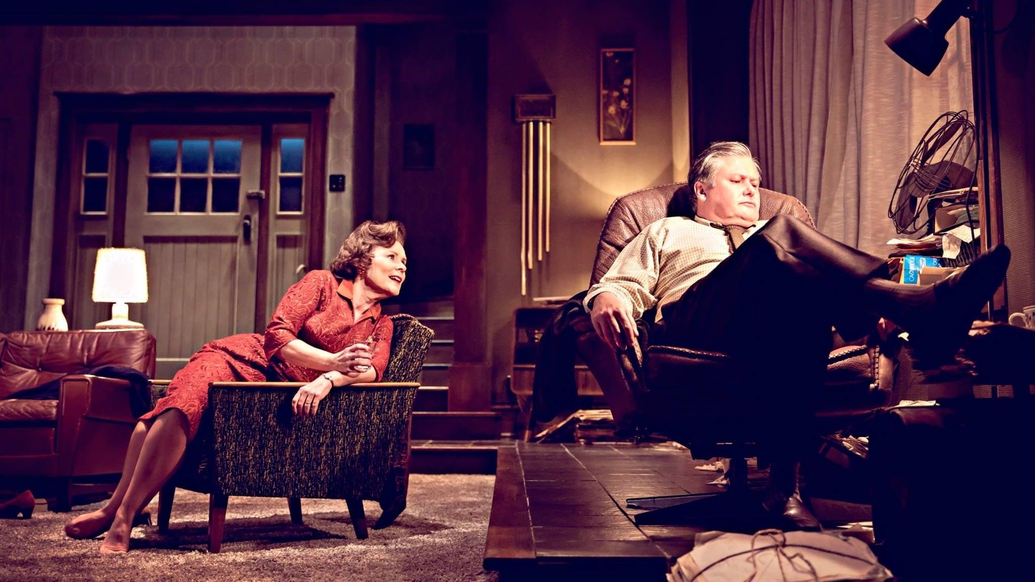 National Theatre Live: Edward Albee's Who's Afraid of Virginia Woolf? backdrop