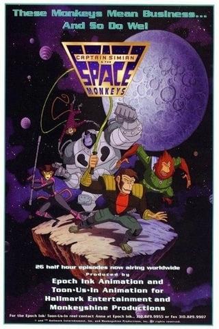 Captain Simian & the Space Monkeys poster