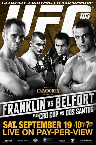 UFC 103: Franklin vs. Belfort poster
