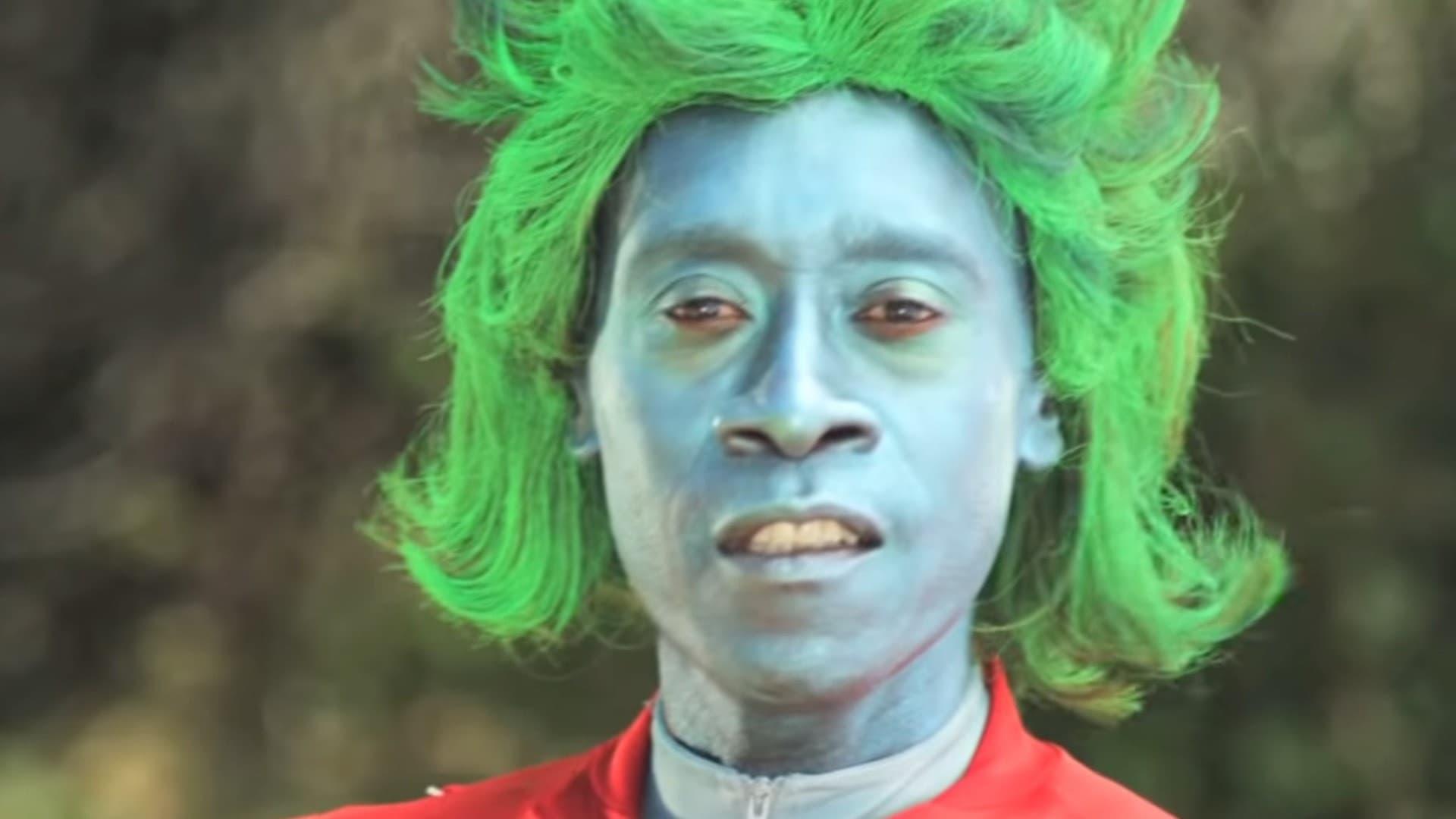 Captain Planet with Don Cheadle backdrop