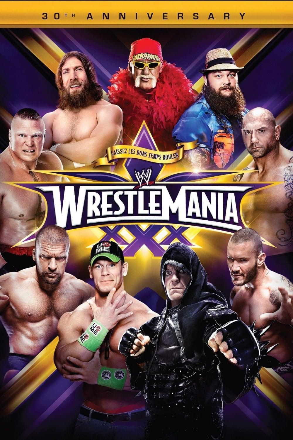 WWE WrestleMania XXX poster