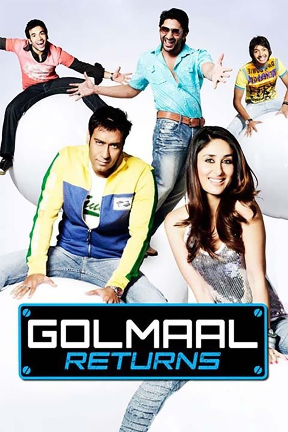 Golmaal Returns poster