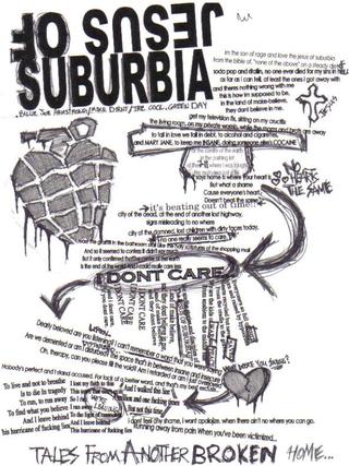 Jesus of Suburbia poster