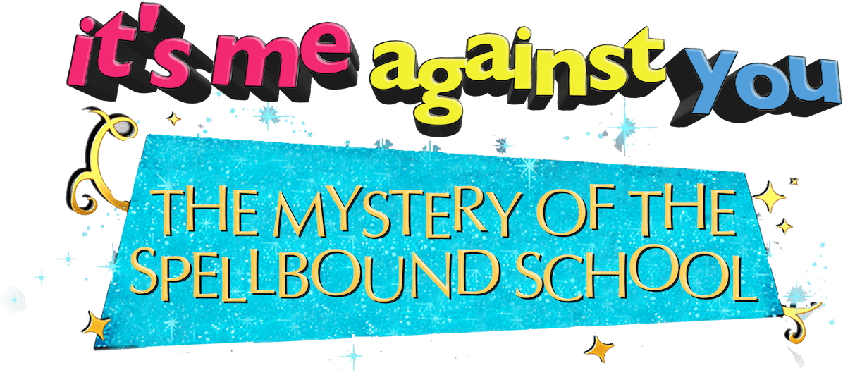 It's me against you - The mystery of the spellbound school logo