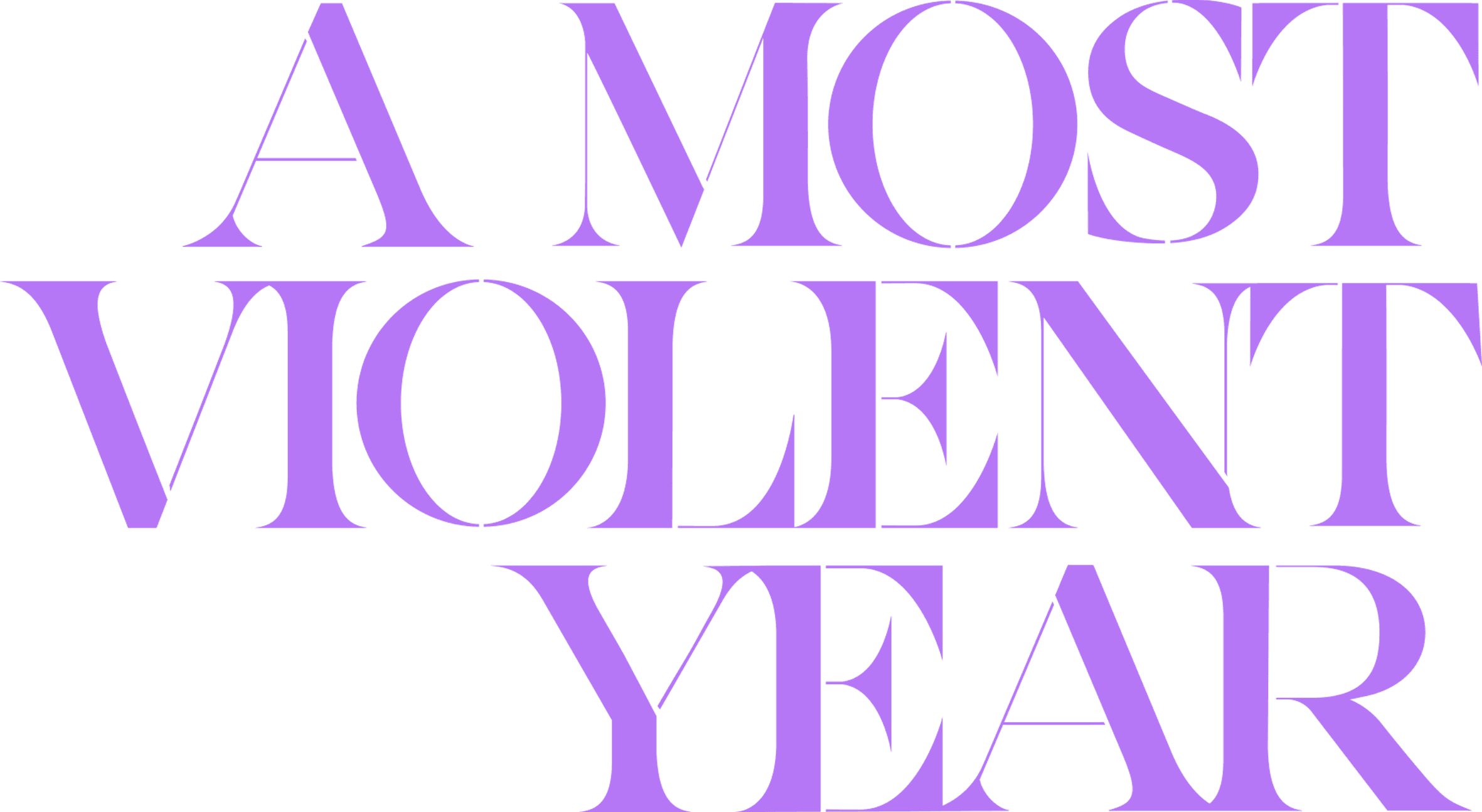 A Most Violent Year logo