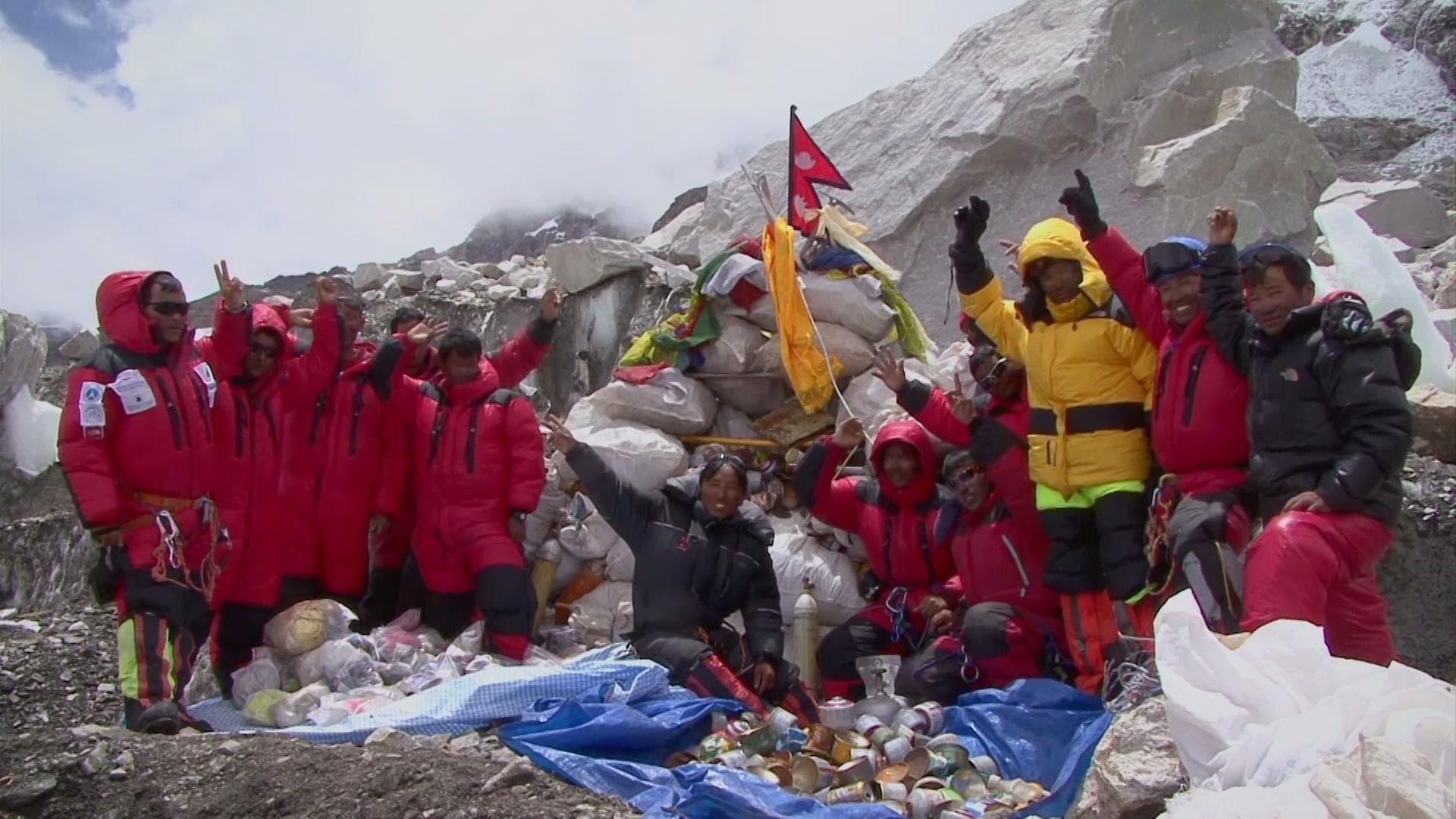 Death Zone: Cleaning Mount Everest backdrop