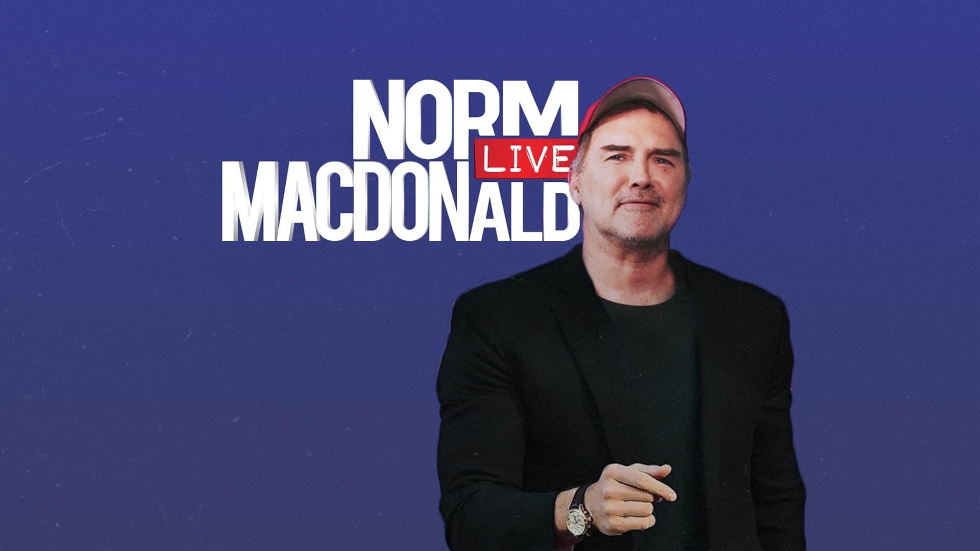 Norm Macdonald Live backdrop
