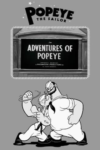 Adventures of Popeye poster