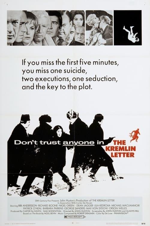 The Kremlin Letter poster