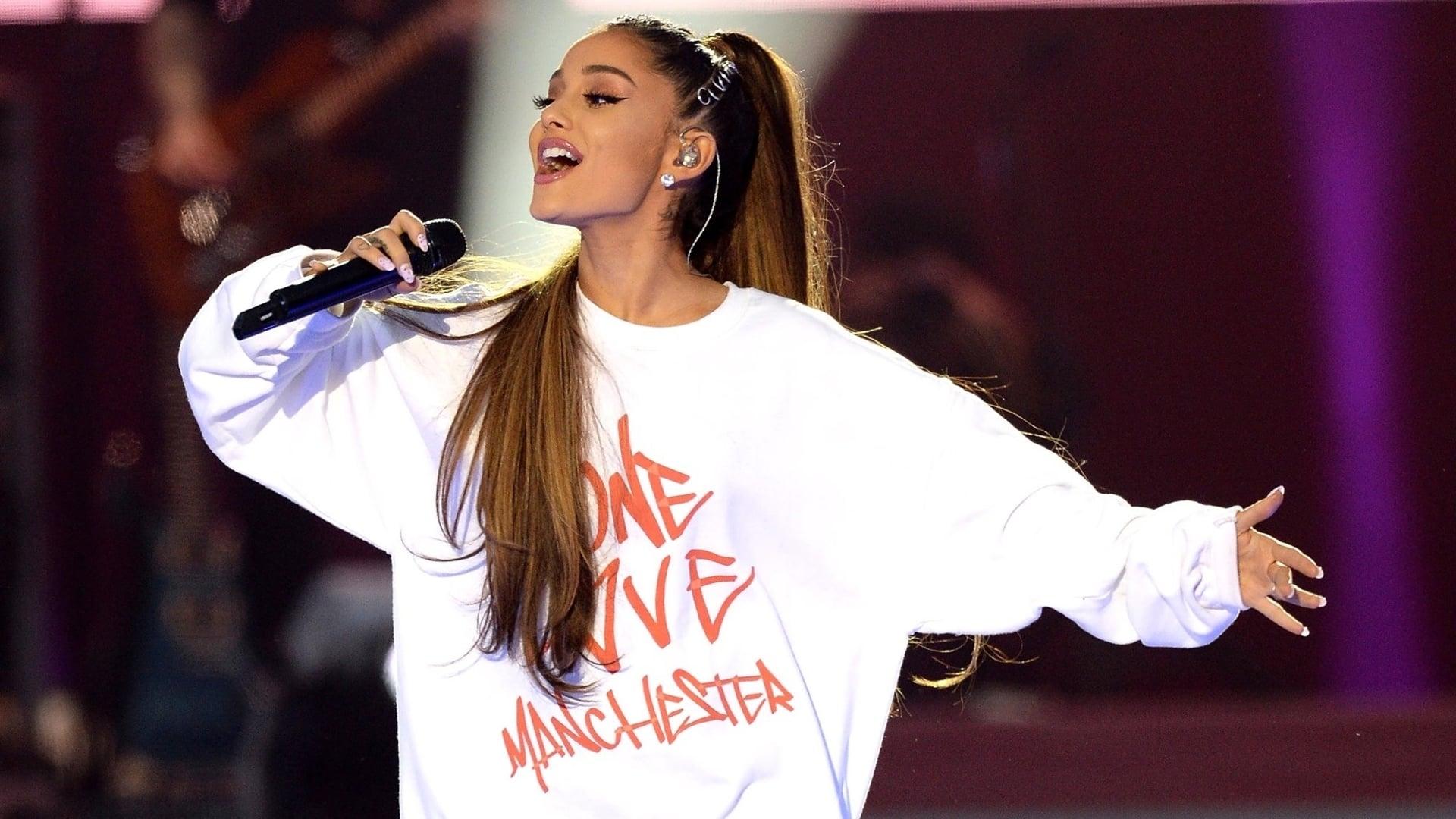 One Love Manchester backdrop