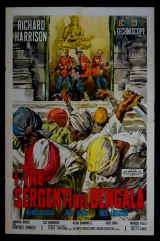 Three Sergeants of Bengal poster