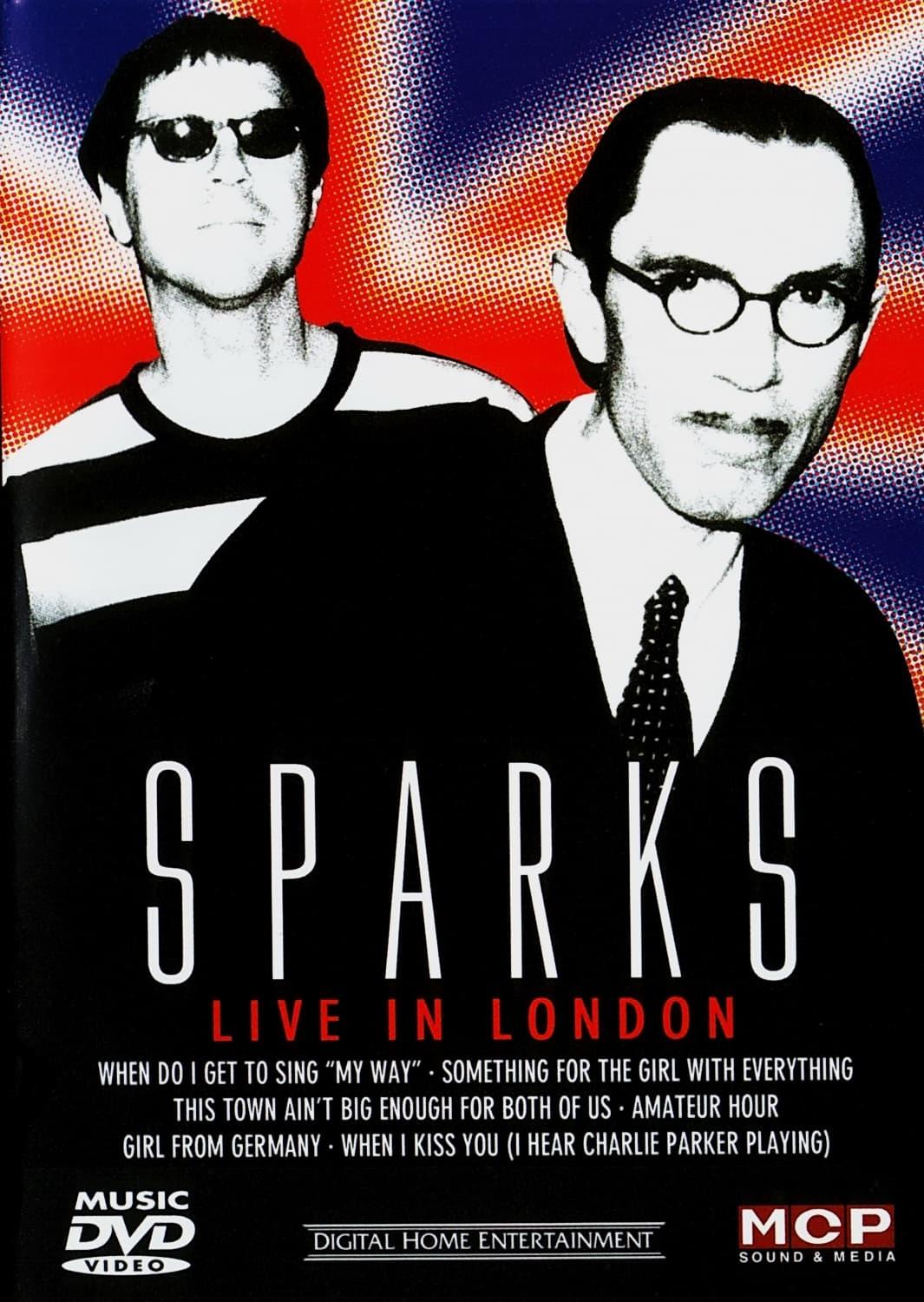 Sparks - Live in London poster