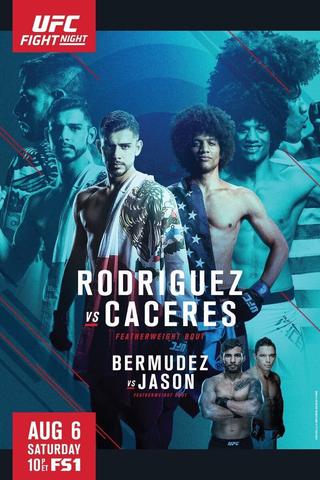 UFC Fight Night 92: Rodríguez vs. Caceres poster