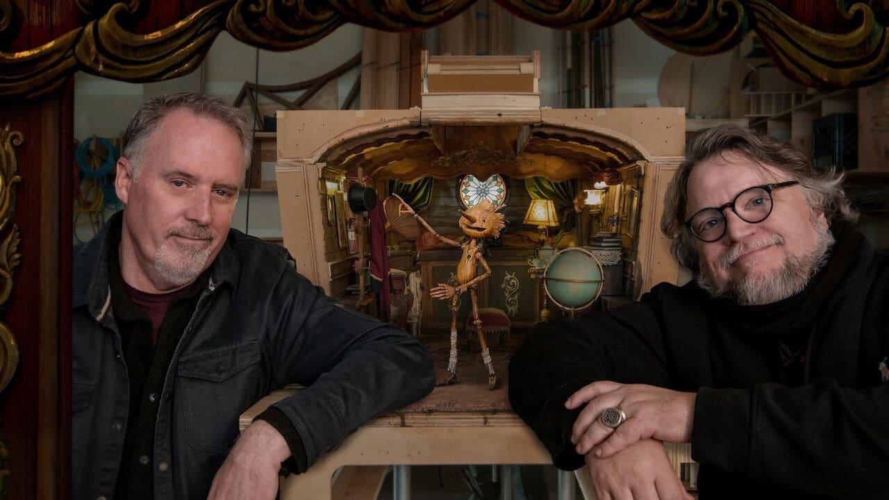 Guillermo del Toro's Pinocchio: Handcarved Cinema backdrop