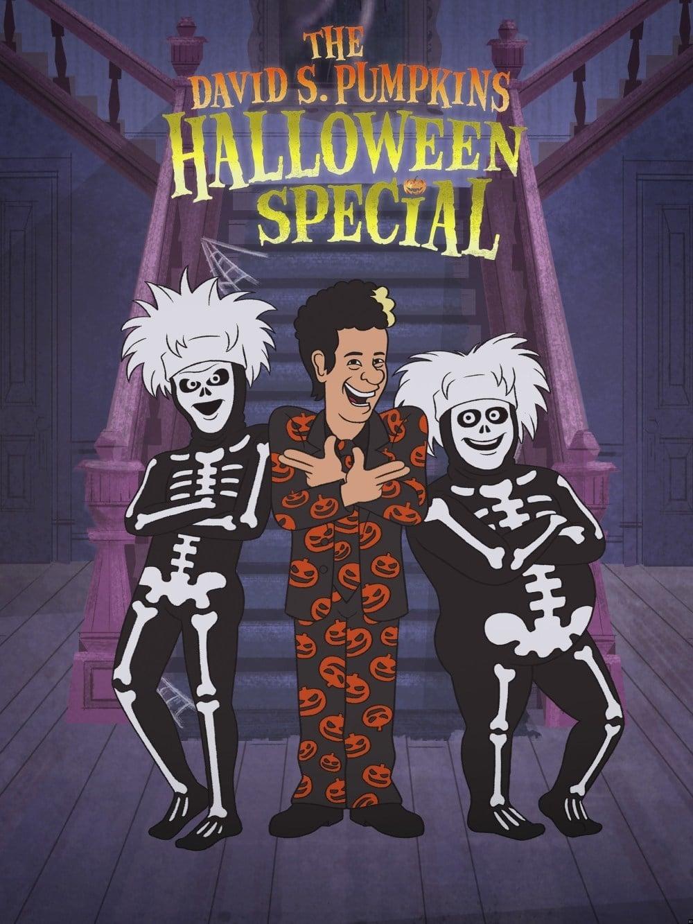 The David S. Pumpkins Halloween Special poster