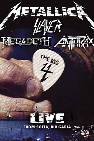 The Big Four: Live in Sofia poster