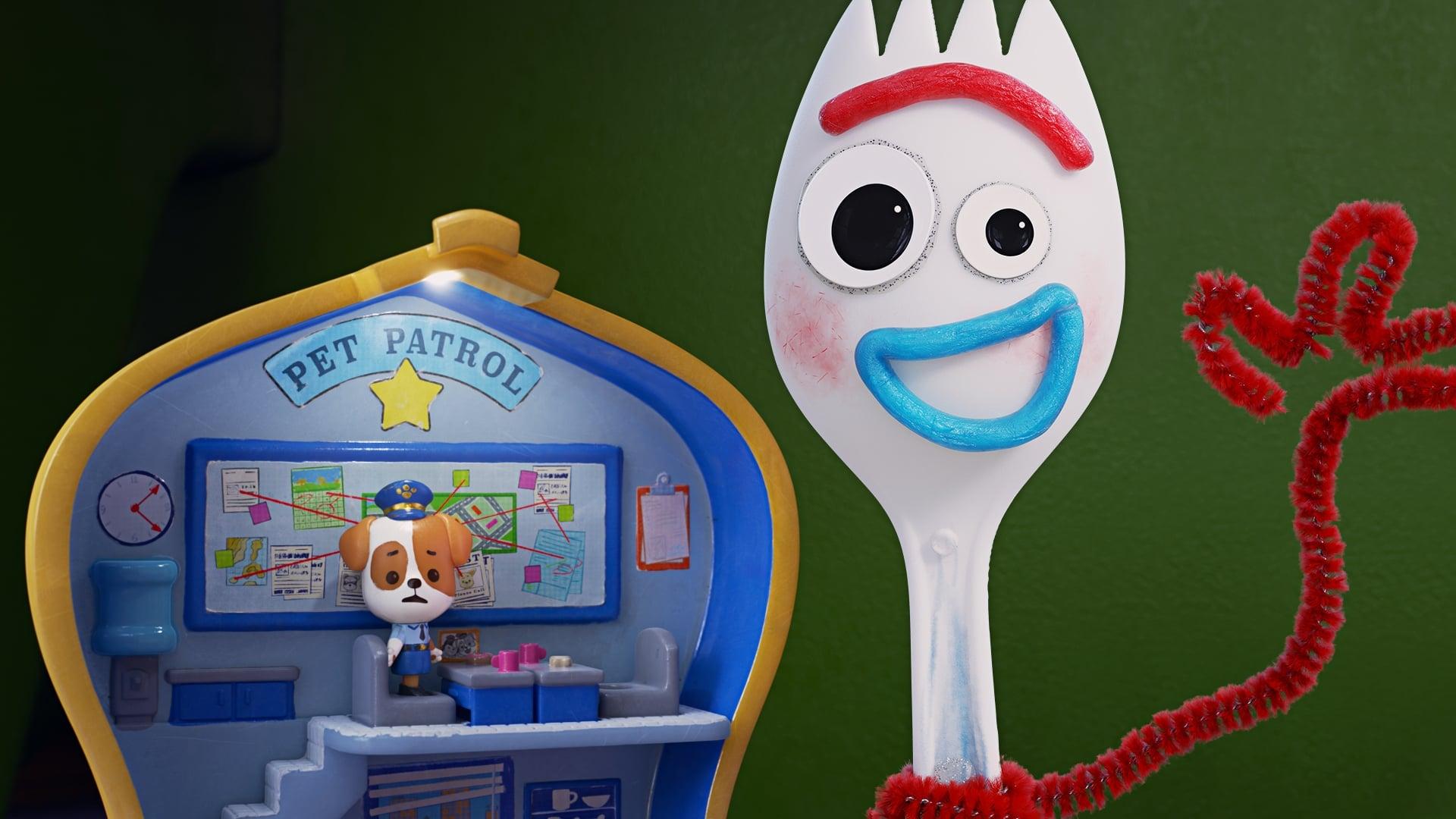 Forky Asks a Question: What Is a Pet? backdrop