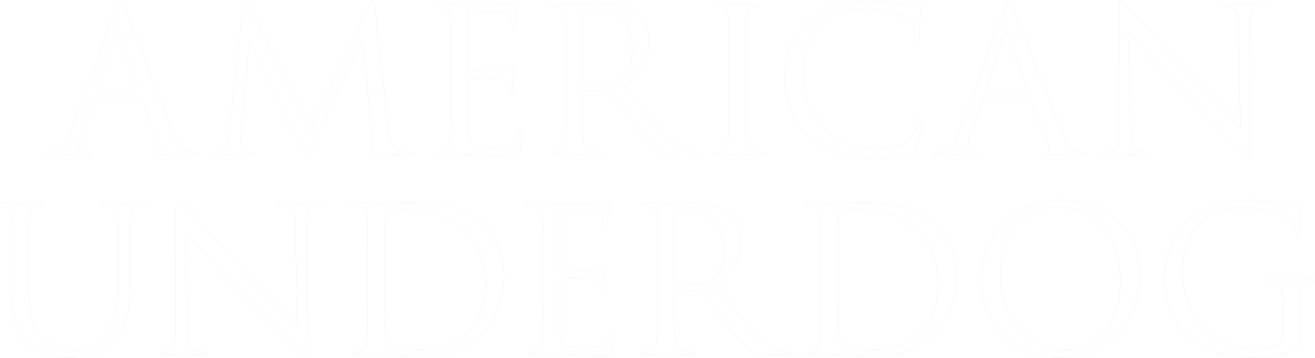 American Underdog logo