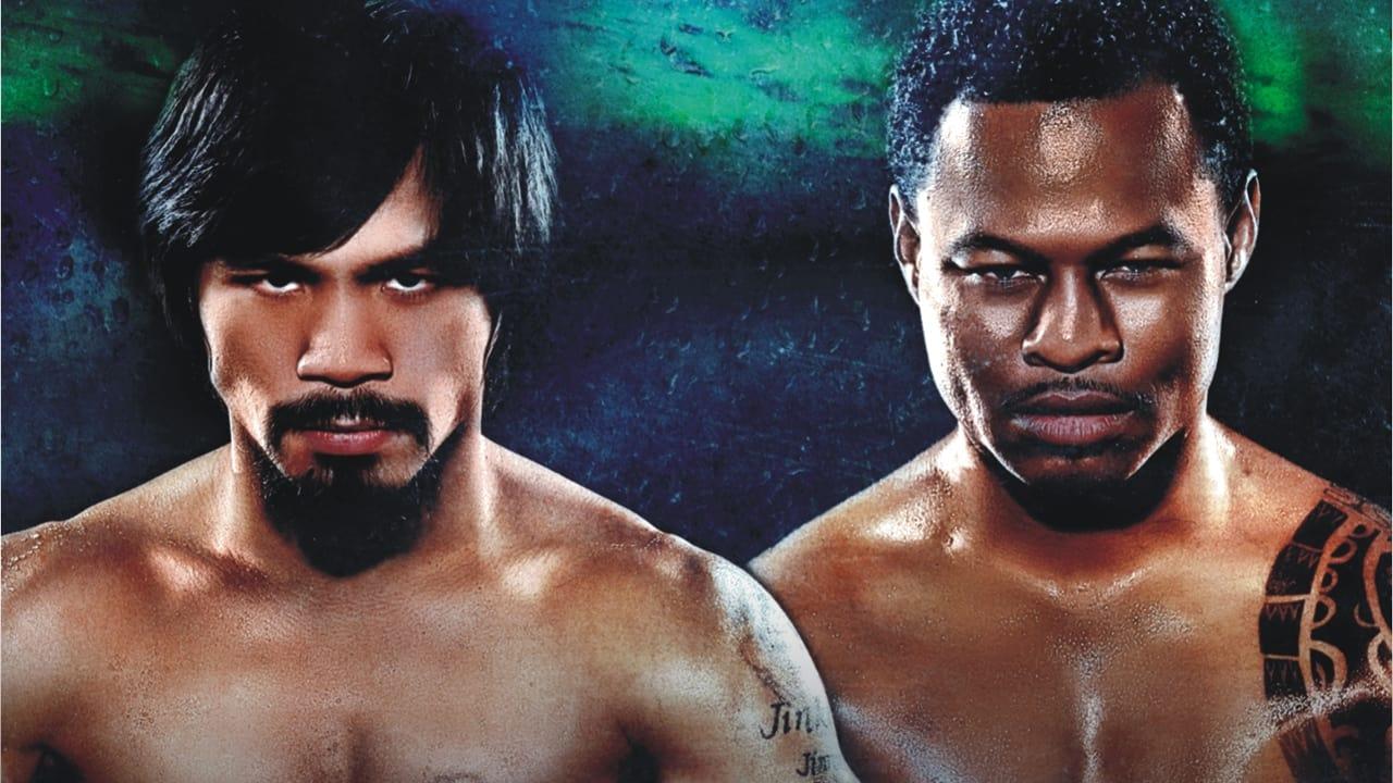 Manny Pacquiao vs. Shane Mosley backdrop