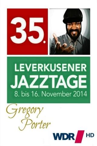 Gregory Porter -35° Leverkusener Jazztage poster