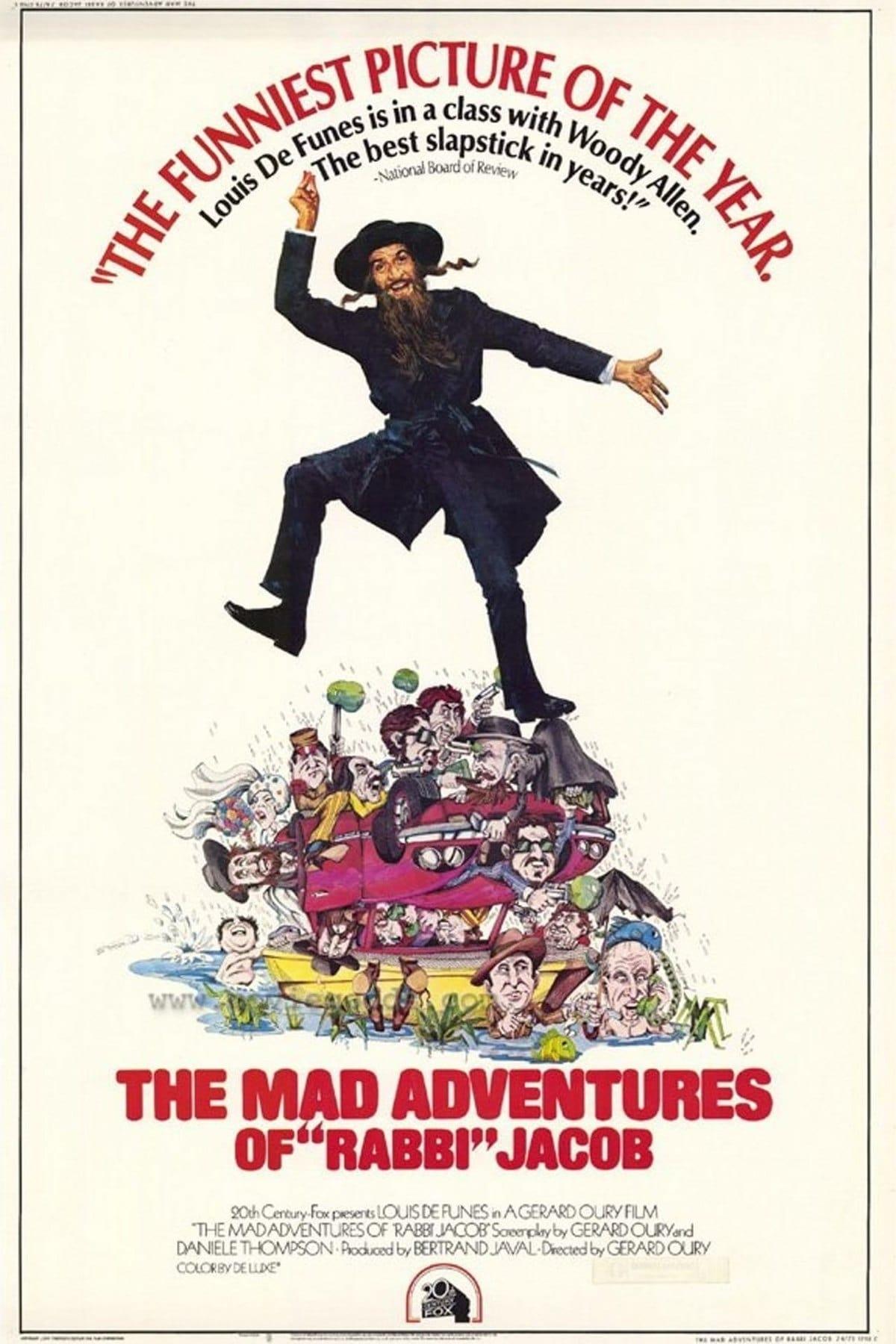 The Mad Adventures of Rabbi Jacob poster