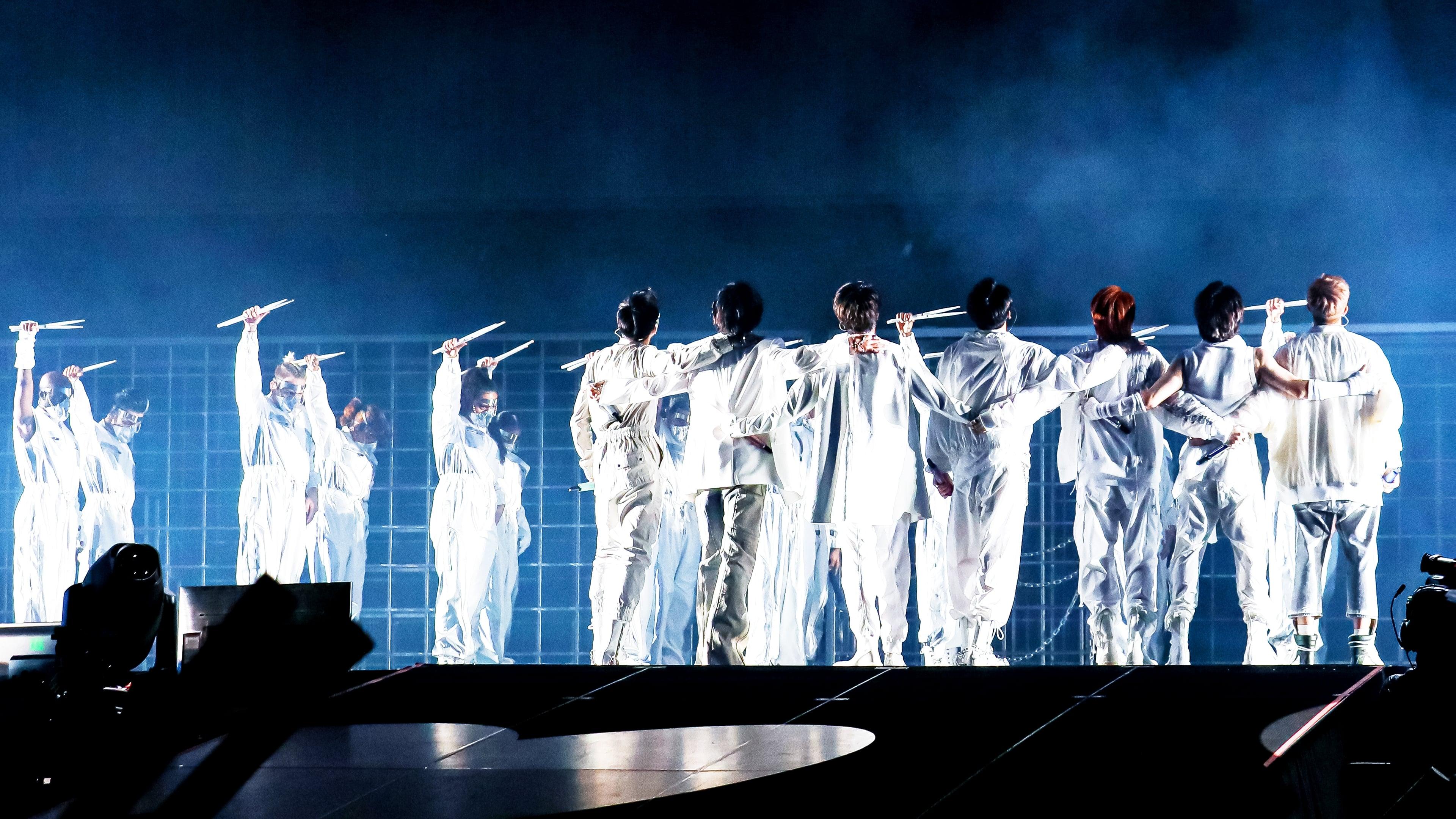 BTS: Permission to Dance on Stage - LA backdrop