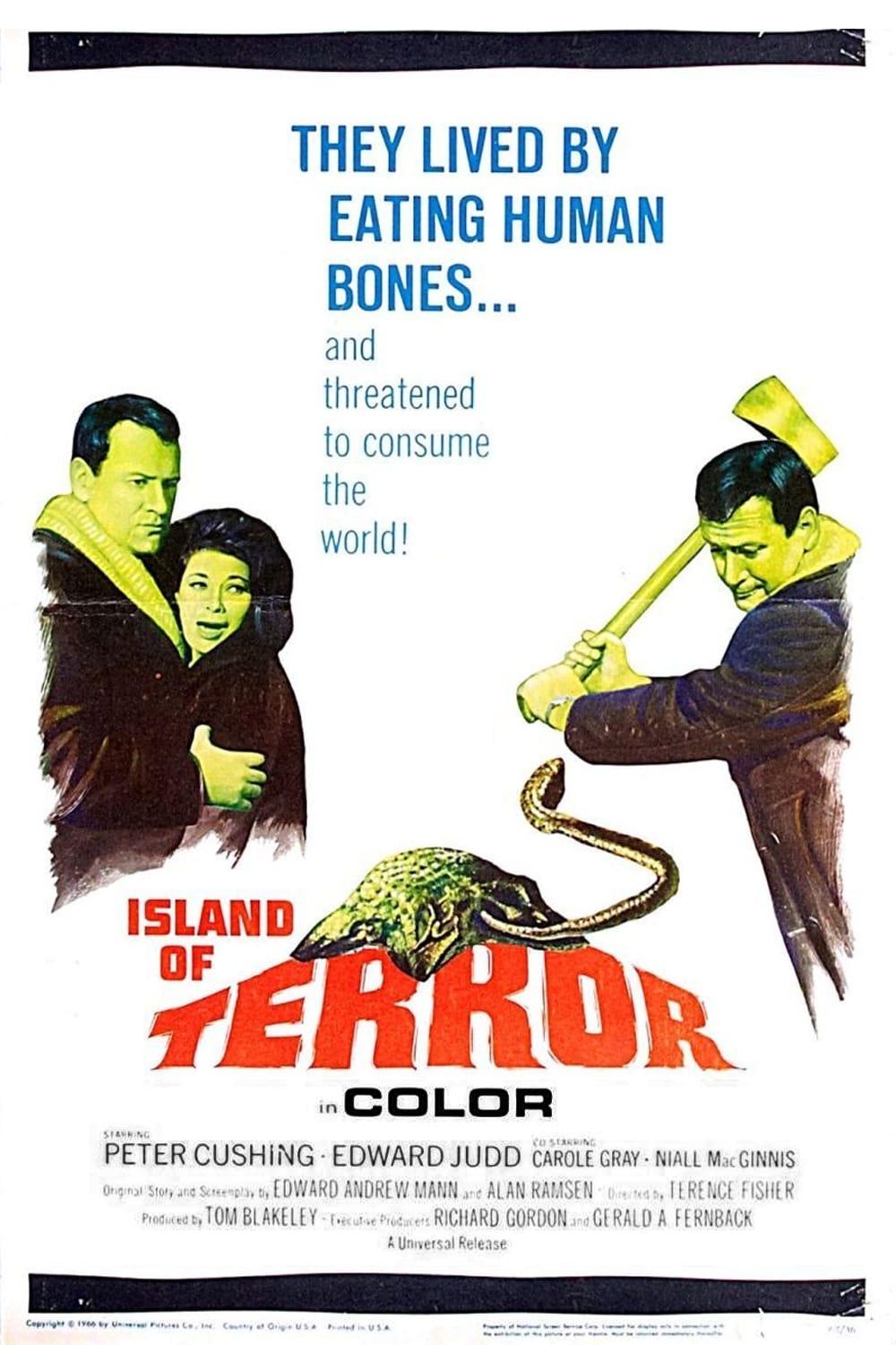 Island of Terror poster