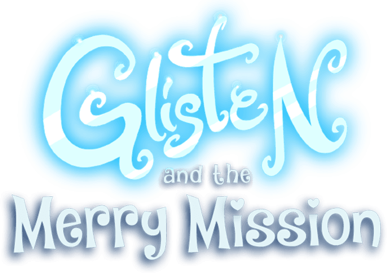 Glisten and the Merry Mission logo