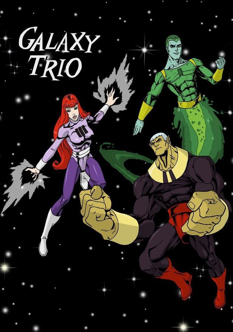 Birdman and the Galaxy Trio poster
