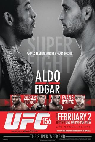 UFC 156: Aldo vs. Edgar poster