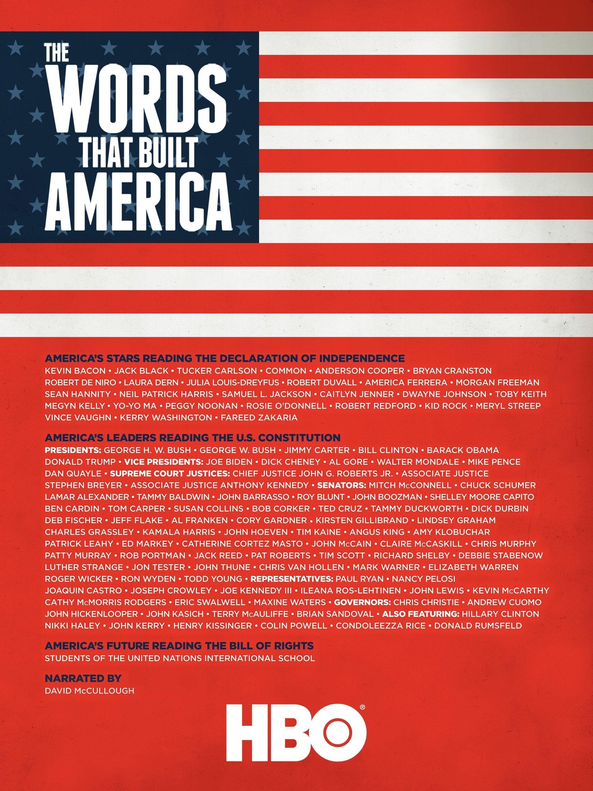 The Words That Built America poster