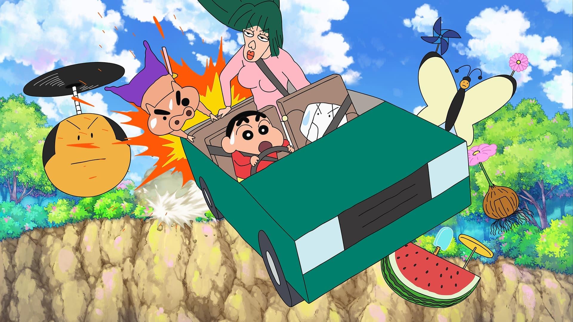 Crayon Shin-Chan: Crash! Rakuga Kingdom and Almost Four Heroes backdrop