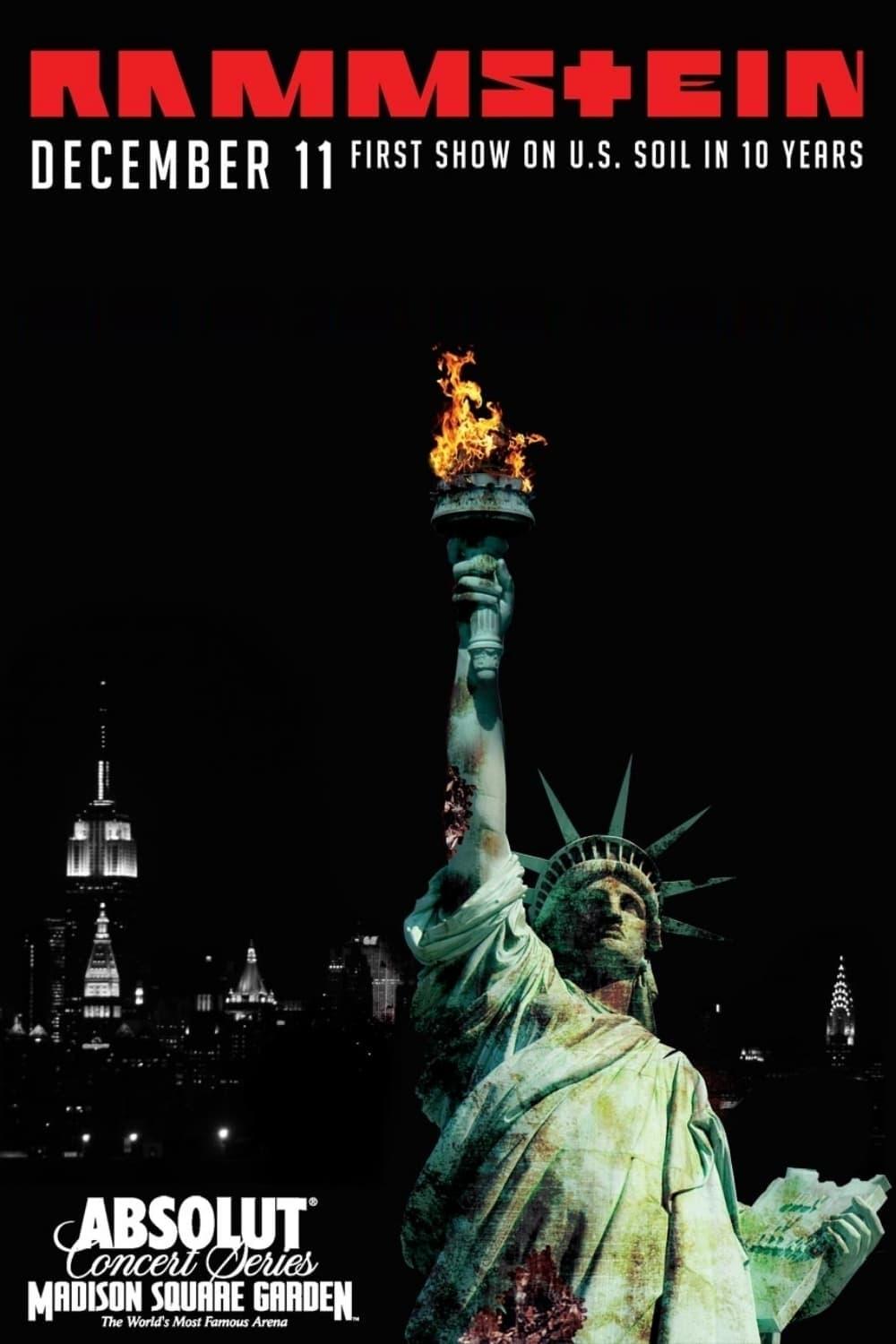 Rammstein: In Amerika - Live from Madison Square Garden poster