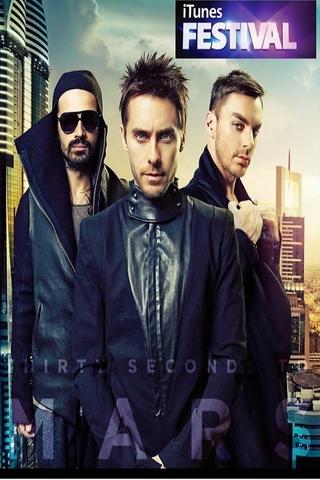 30 Seconds To Mars - iTunes Festival poster