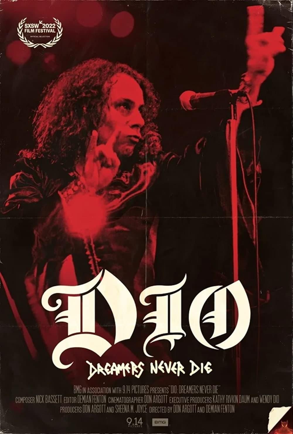 Dio: Dreamers Never Die poster
