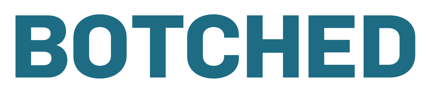 Botched logo
