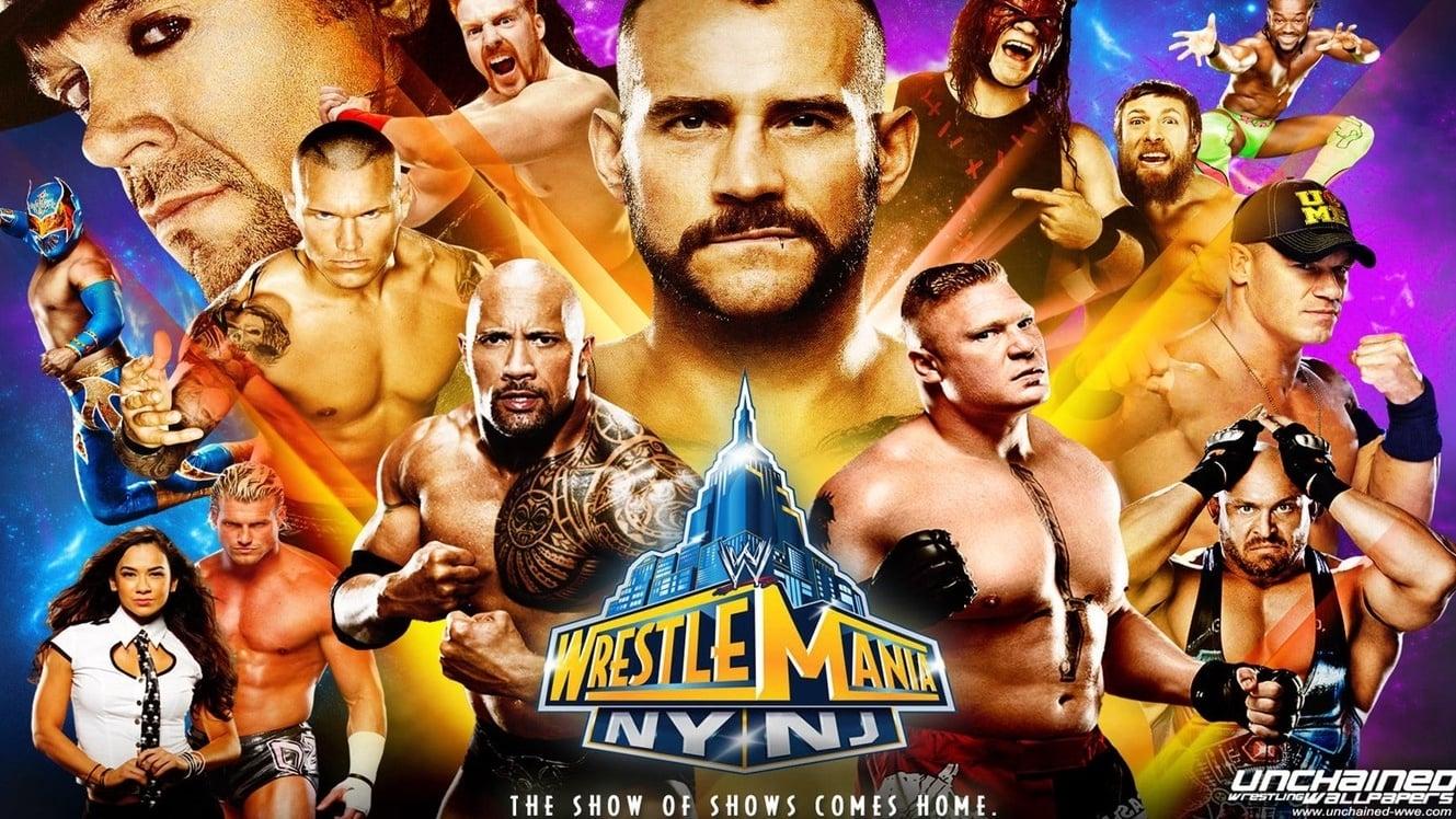 WWE WrestleMania 29 backdrop