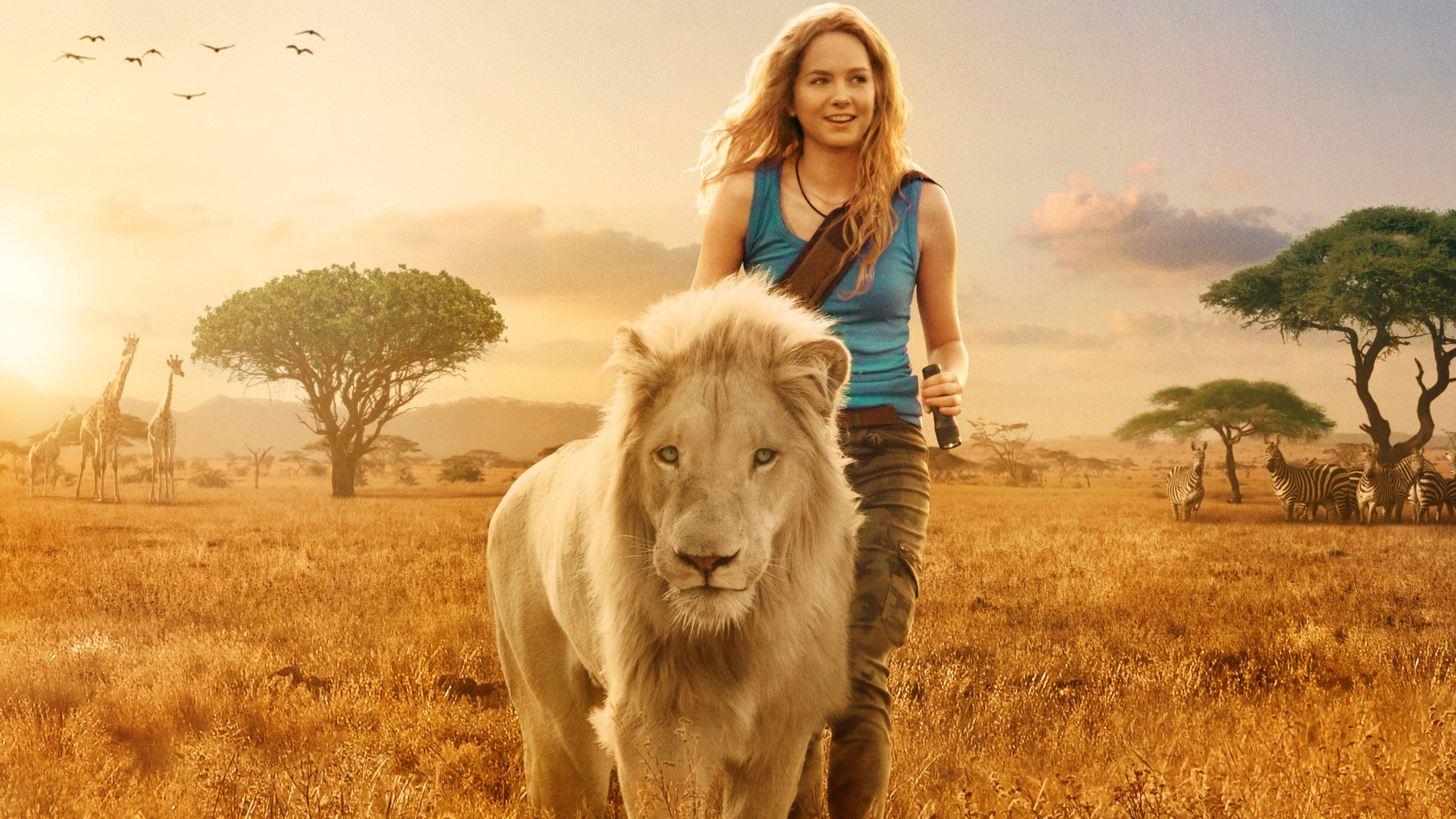 Mia and the White Lion backdrop