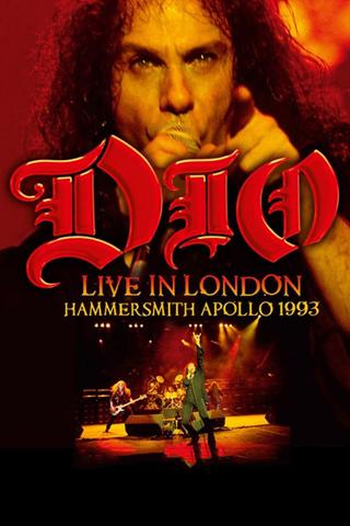Dio: Live in London - Hammersmith Apollo 1993 poster