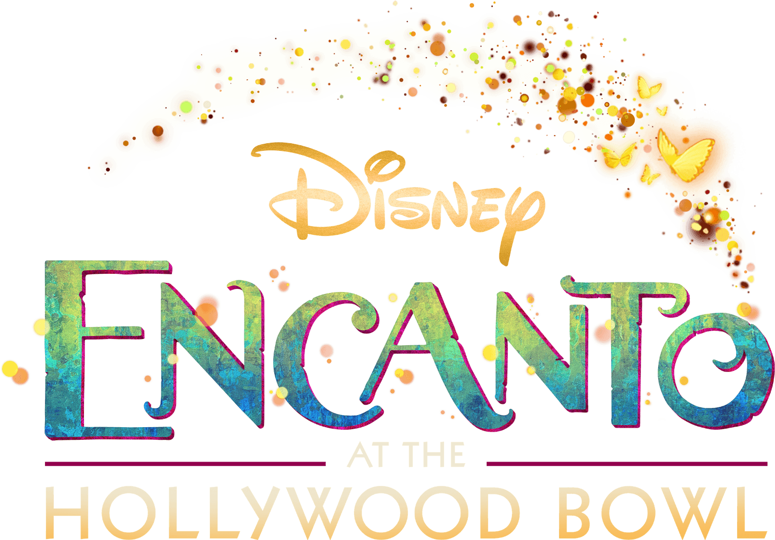 Encanto at the Hollywood Bowl logo