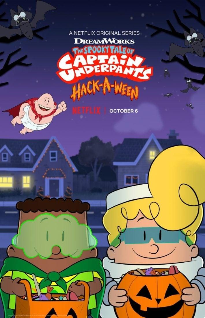 The Spooky Tale of Captain Underpants: Hack-a-ween poster