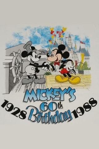 Mickey's 60th Birthday poster