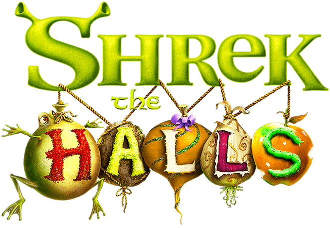 Shrek the Halls logo