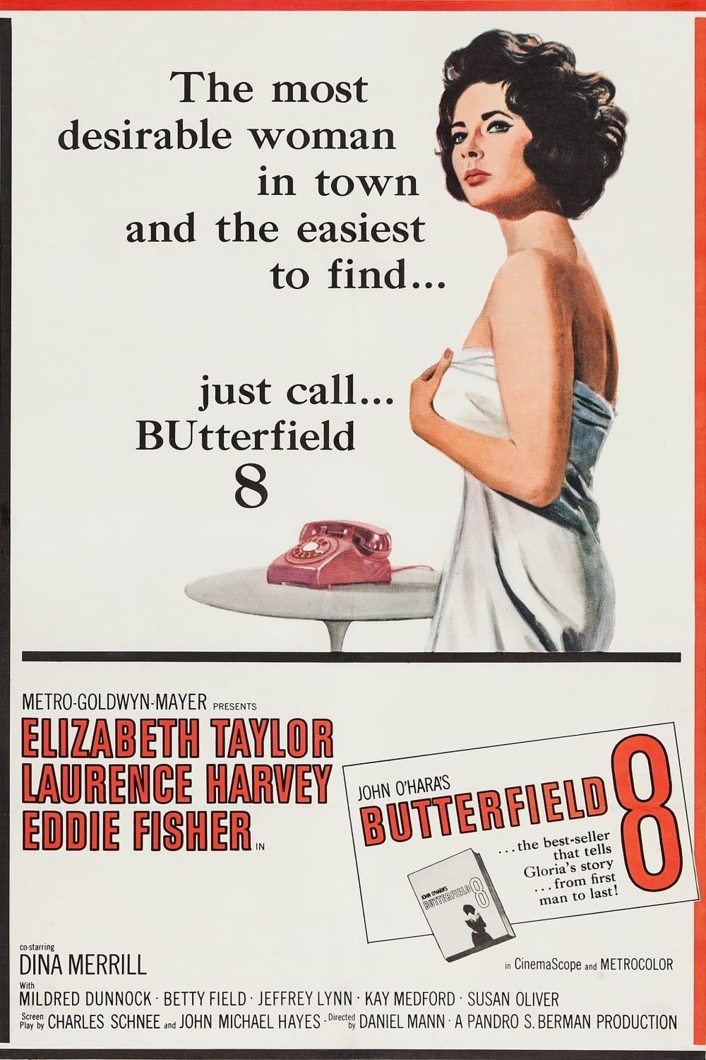 BUtterfield 8 poster