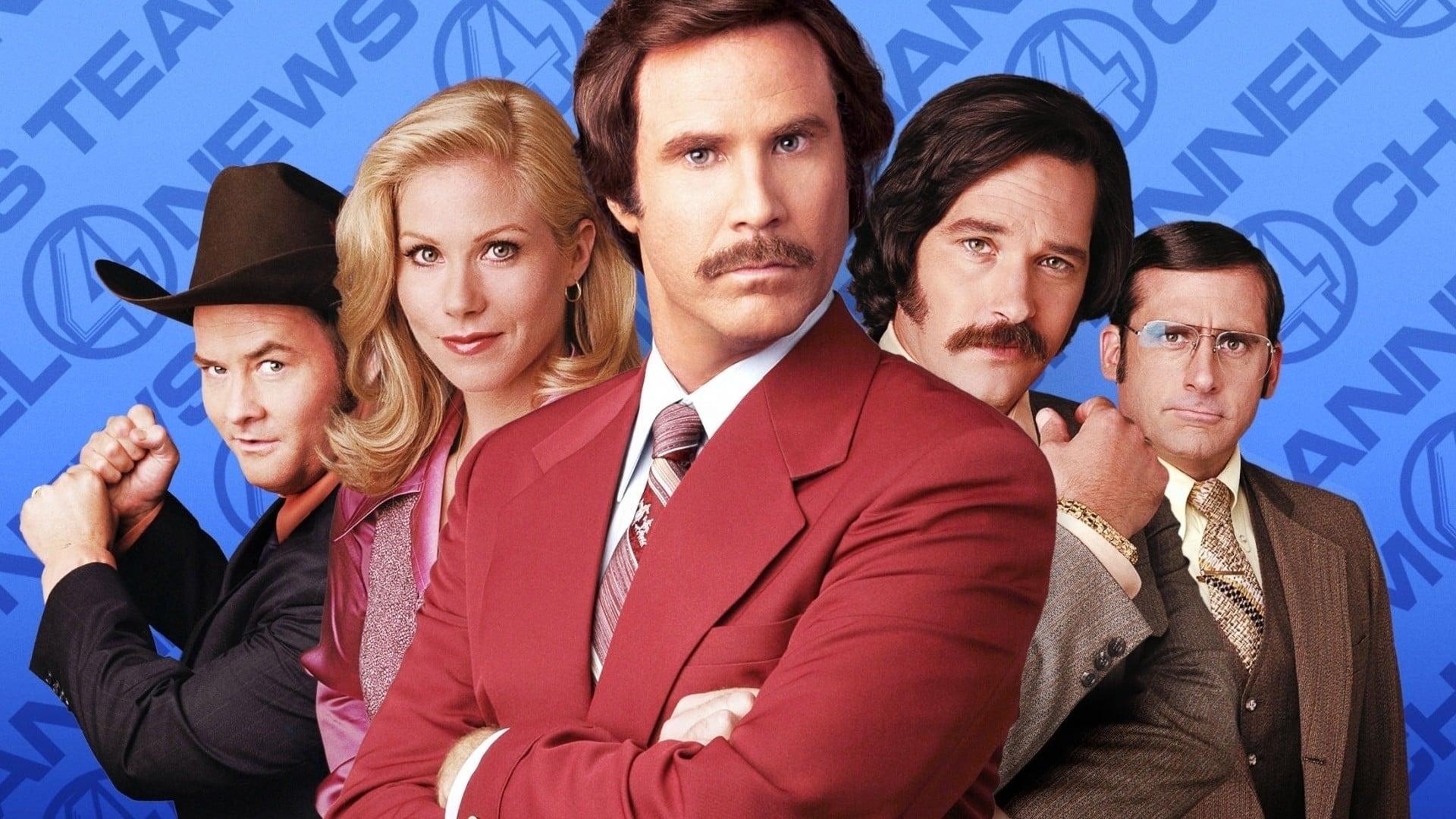 Anchorman: The Legend of Ron Burgundy backdrop