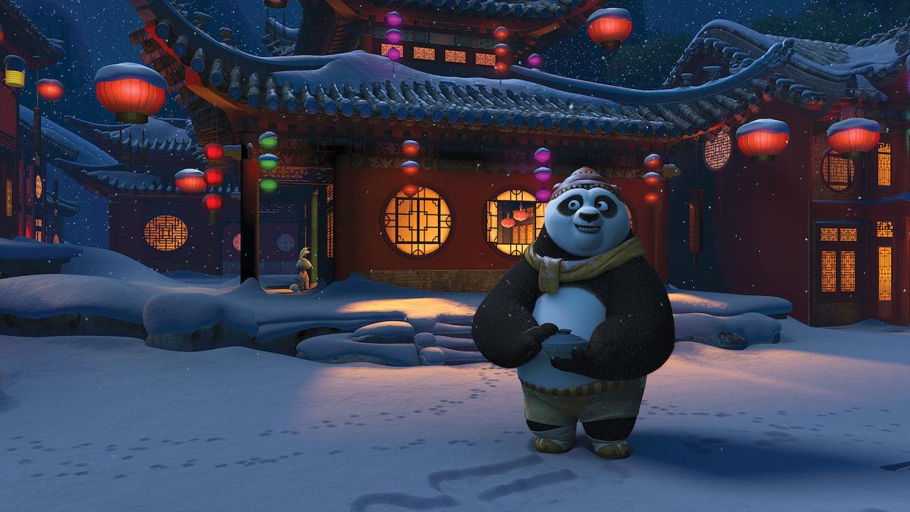 Kung Fu Panda Holiday backdrop