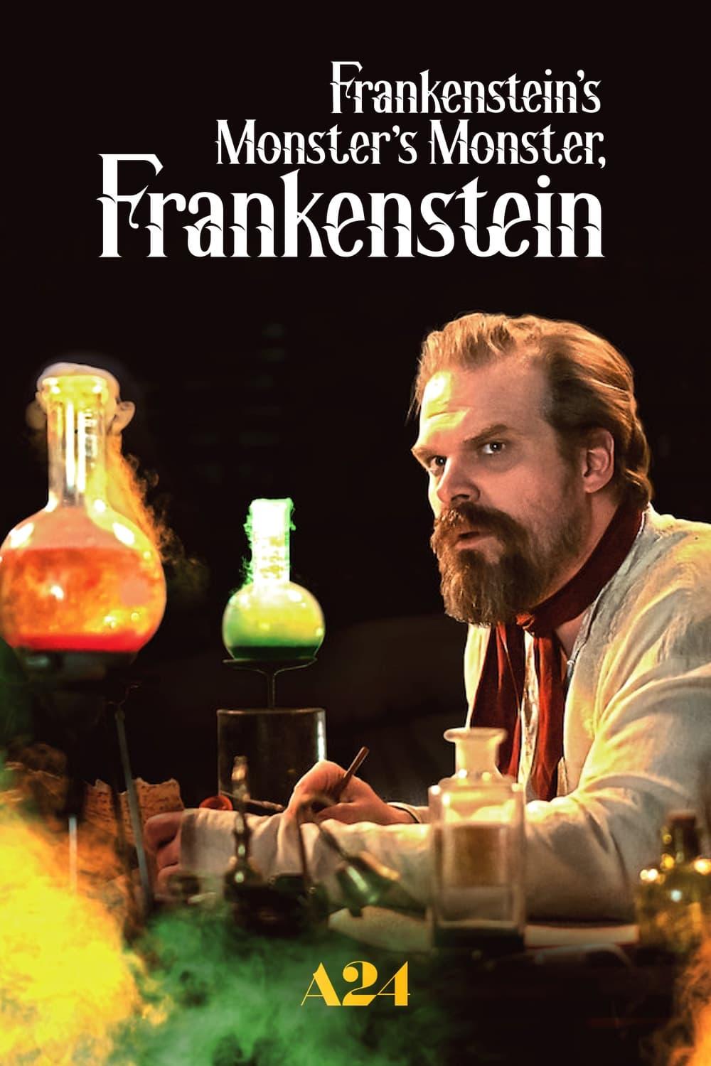 Frankenstein's Monster's Monster, Frankenstein poster