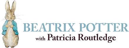 Beatrix Potter with Patricia Routledge logo
